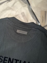 Fear of God Essentials T-Shirt Stretch Limo Black- 100% Authentic XS TO XL SIZE