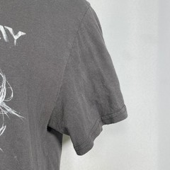 Lady Gaga Born This Way Motorcycle Design Charcoal Gray T-Shirt Men’s LARGE
