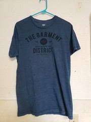 Vintage NYC Garment District Fashion Design Sewing Art T-Shirt Adult M Y2k 1994