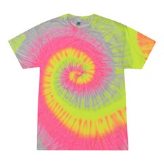 Tie Dye T-Shirts Multi-Color Adult Size 4XL – 5XL 100% Cotton Colortone