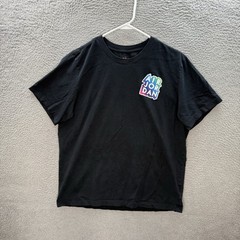 Nike Air Jordan Shirt Adult Large Black Streetwear Hip Hop Grunge Skater Y2K