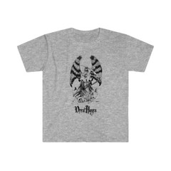 Drew Hayes POISON ELVES Effigy Softstyle Grey T-Shirt LIMITED EDITION