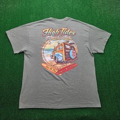 High Tides at Snack Jack Flagler Florida Graphic Tshirt Mens XL Sage Green