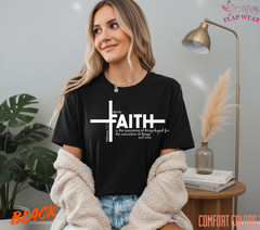Unisex Hebrews 11:1 Christian T-Shirt, Men T shirt,Women T shirt Gift Religio