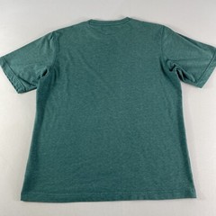 Columbia T Shirt Adult Small Teal Green Fishing Performance Omni-Wick Tee Mens