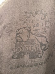 Mitchell & Ness Travis Scott Cactus Jack Mississippi State Bulldogs Shirt 2XL