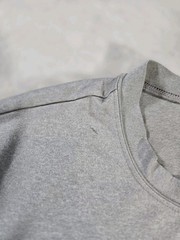 Mens Nike DriFit Baseball Short Sleeve T Shirt Gray Medium Athletic Training