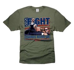 Men’s Legend Never Die Shirt Donald Trump 2024 Shirt Trump Support Shirt