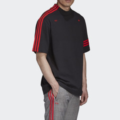 adidas Originals Trefoil x 424 R.Y.V. Ribbed Collar Loose Short Sleeve Tee