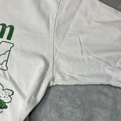 Online Ceramics Mushroom Dream Graphic T Shirt White Peace Love Double Sided L