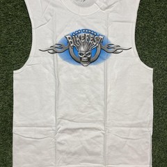 Bike Fest Shirt L 00s Y2k 2011 Las Vegas Motorcycle Biker Sleeveless Cutoff Tee