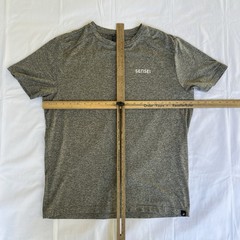 Sensei Lanai Shirt M Blk Heather Four Seasons Resort Hawaii Yoga Fitness 3206
