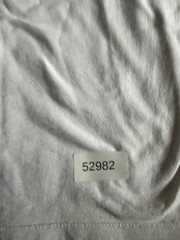 VTG Diamond Dust Shirt Mens XL White Wildlife Graphic Crew Neck Cotton Jersey