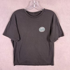 Y2K Lost Surfboards T-Shirt Mens Large Black Graphic Tee Short Sleeve Cotton