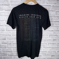 Imagine Dragons Evolve Tour 2018 T-Shirt Men’s Small S Black graphic crew tee