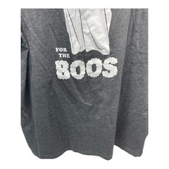 Way To Celebrate Halloween Men’s 2XL 50-52 Gray I’m Only Here For The Boos Tee