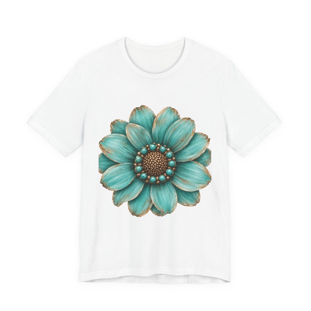 Jesus & Wildflowers T-Shirt | Floral Cross Faith Tee