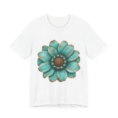 Jesus & Wildflowers T-Shirt | Floral Cross Faith Tee