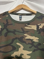 NWOT District Made Tshirt Camouflage Short Sleeve 100% Cotton Unisex Adult