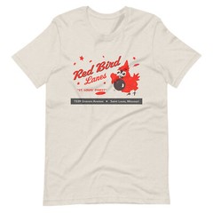 Red Bird Lanes T-Shirt – St Louis, MO | Retro Bowling Alley Tee