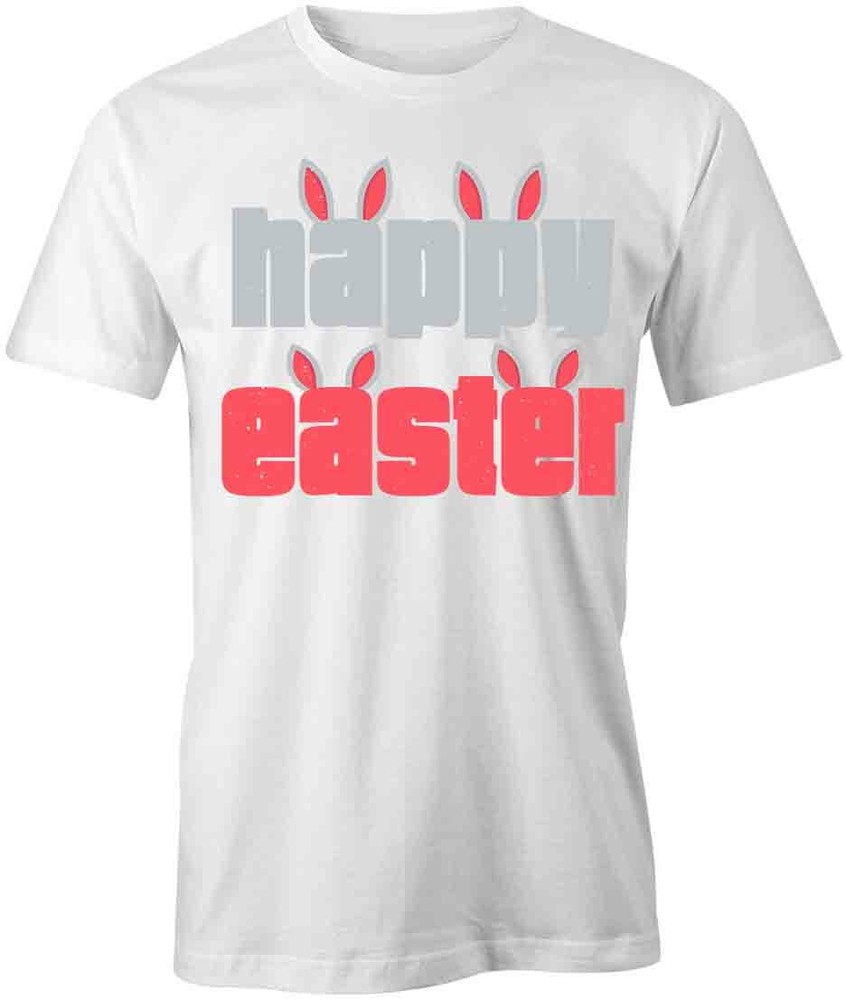HAPPY EASTER TShirt Tee Short-Sleeved Cotton HOLIDAY CLOTHING S1WSA407
