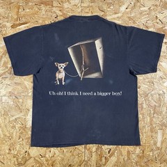 VTG 90s Taco Bell Here Lizard, Lizard, Lizard Black Single Stitch Shirt Size XL