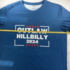 Trump Vance 2024 Outlaw Hillbilly 2024 Unisex T-Shirt XL