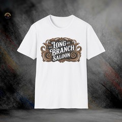 Long Branch Saloon Gunsmoke T-Shirt | Softstyle Tee