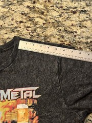 Twisted Metal PlayStation Graphic T‑Shirt Large Black Mineral Wash Flaming Clown