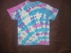 Tie-Dye Gildan brand Multi-Colorful Fashionable 100% Cotton T-Shirt Size Medium.