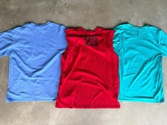 24 Sports T-Shirt & Jersey Bundle MLB NFL NBA Jordan Tee Mixed Teams & Sizes Lot