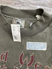NEW Vintage 90s Galt Sand Wild West Rough Riders T Shirt Cowboy Western XL USA