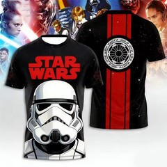 Star Wars Stormtrooper Galaxy’s Edge Father’s Day Gift For Him Tshirt 3D Printed