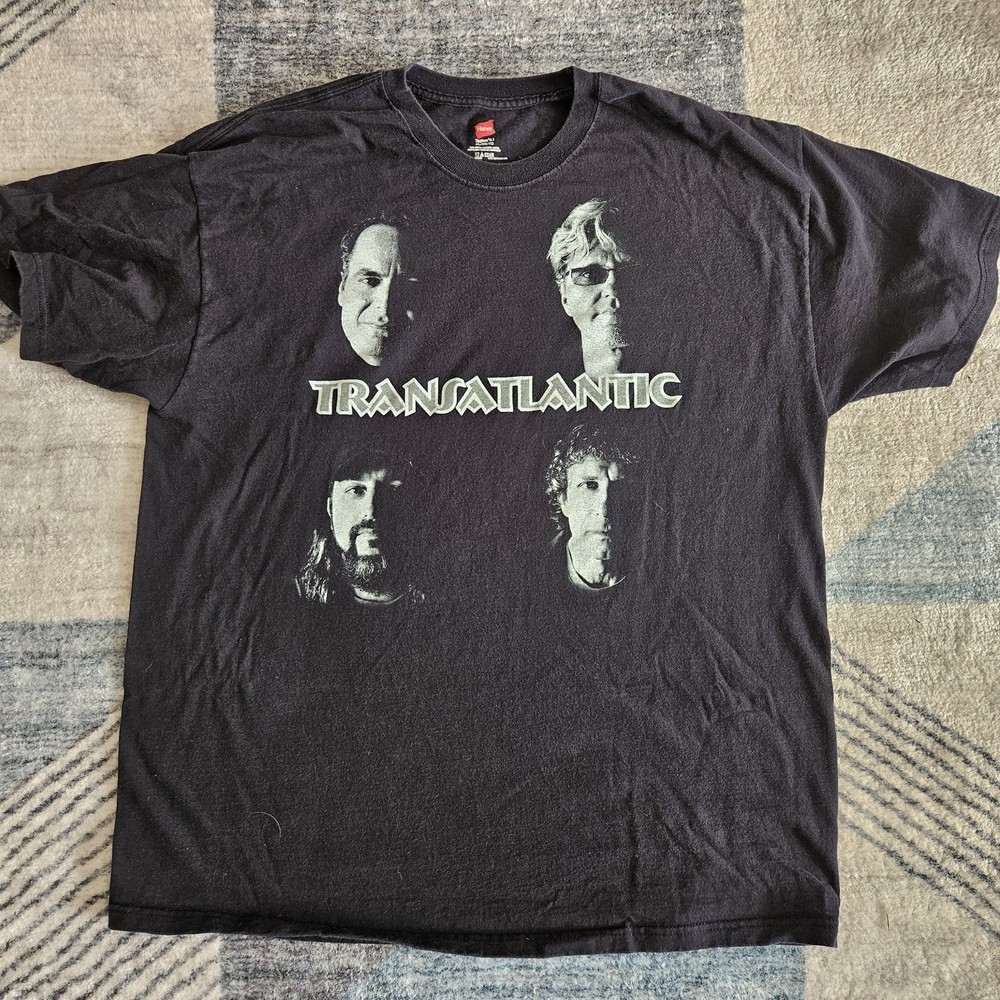 Transatlantic Whilrd Tour 2010 T Shirt Hanes Screen Print Size XL