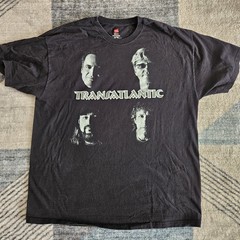 Transatlantic Whilrd Tour 2010 T Shirt Hanes Screen Print Size XL