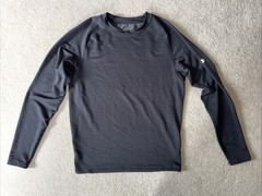 All In Motion Active Fitted Black T-Shirt Long Sleeve Men’s M