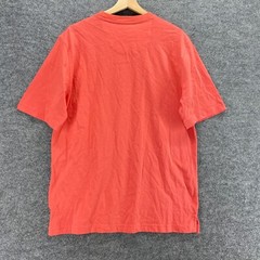 Greg Norman Shirt Men M Orange Crew Neck Short Sleeve Cotton Regular Fit