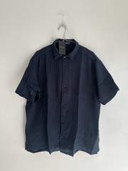 TED BAKER POLO SHIRT DIGMER Mens Textured Soft Fabric NEW Navy Summer S M XL 2XL