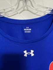 Under Armour Men’s Size 5xl Shirt Blue Pepsi Logo Activewear Loose Short Sleeve