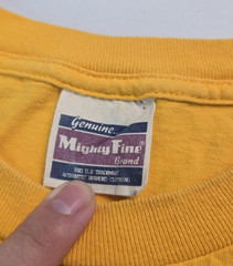 Mighty Fine Vintage 2005 Y2K Napoleon Dynamite Pedro Yellow T Shirt Mens Size XL
