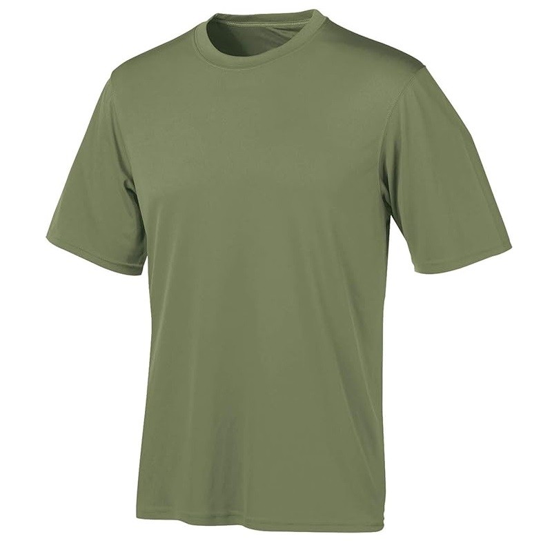 Champion Tactical TAC22 Men’s Short Sleeve Double Dry T-Shirt, Army Green, Small