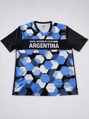Argentina FIFA World Cup 2026 Graphic Soccer Jersey Men’s Size L NWT