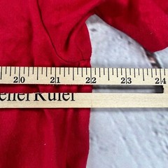 The Hood Geek Mens Red Short Sleeve T-Shirt Size XL