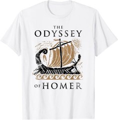 NEW LIMITED The Odyssey Of Homer Ancient Greek History Book Odyssey T-Shirt