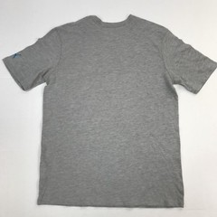 PUMA Big Cat Solid Graphic Logo Athletic Tee Heather Light Gray Shirt Mens Small