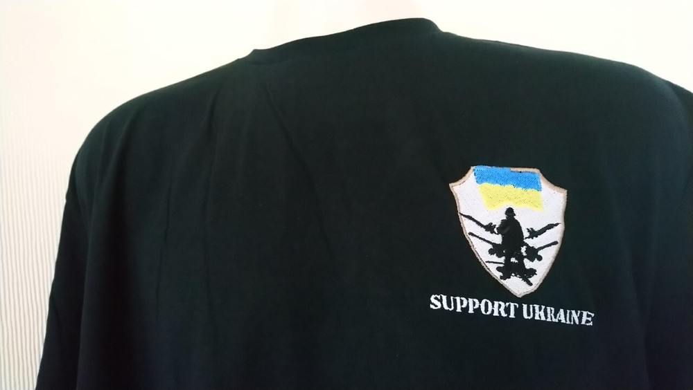 UKRAINE SUPPORT UKRAINE T-SHIRT