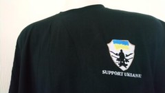 UKRAINE SUPPORT UKRAINE T-SHIRT