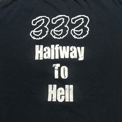 21×28 | 2009 The 3tards 333 Halfway To Hell Vintage T-Shirt