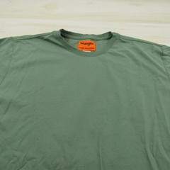 Wrangler Shirt Mens Extra Large Green FR Fire Resistant Workwear *Holes