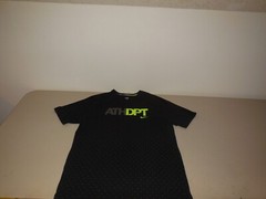 Nike Hybrid Attack AOP Raglan T Shirt Black Cotton Spandex ATH DPT 426482 Large